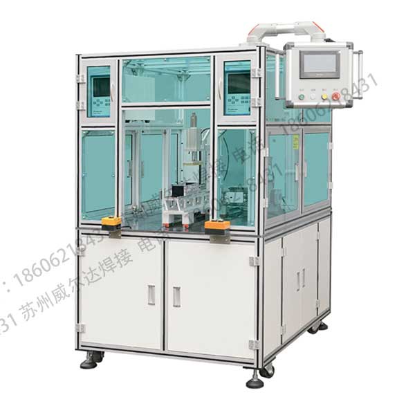 水平雙頭自動電池點焊機 水平雙頭自動電池點焊機