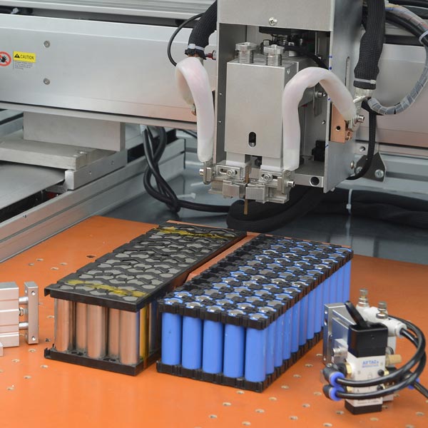 電池點焊機機頭細節圖 電池點焊機機頭細節圖